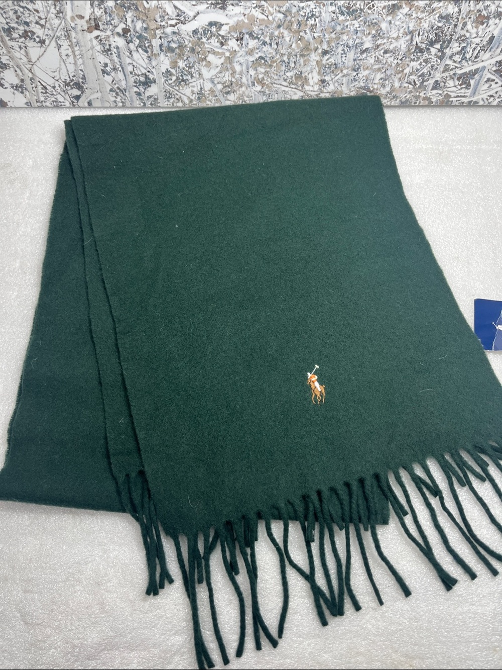 Polo Ralph Lauren Lambswool Scarf NEW